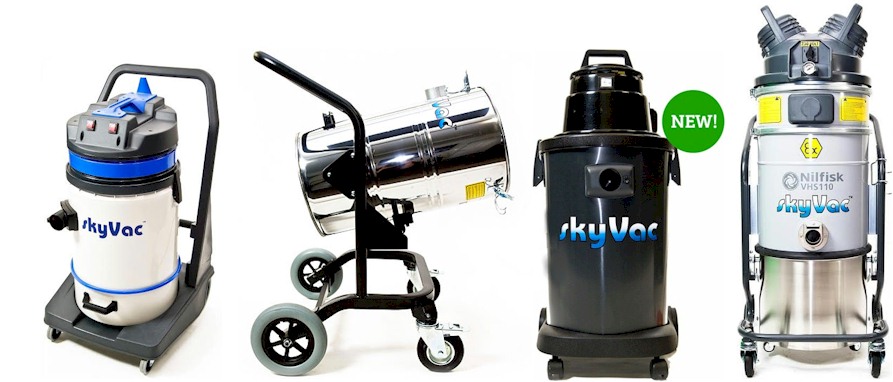 SkyVac Vacuums, Poles & Accessories